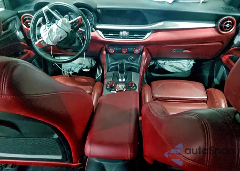 2018 Alfa Romeo Stelvio Ti Sport from USA, damaged, VIN ZASFAKNN2J7C27939